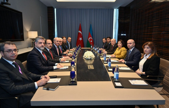 Speaker of Azerbaijani Parliament meets with Chairman of Grand National Assembly of Türkiye