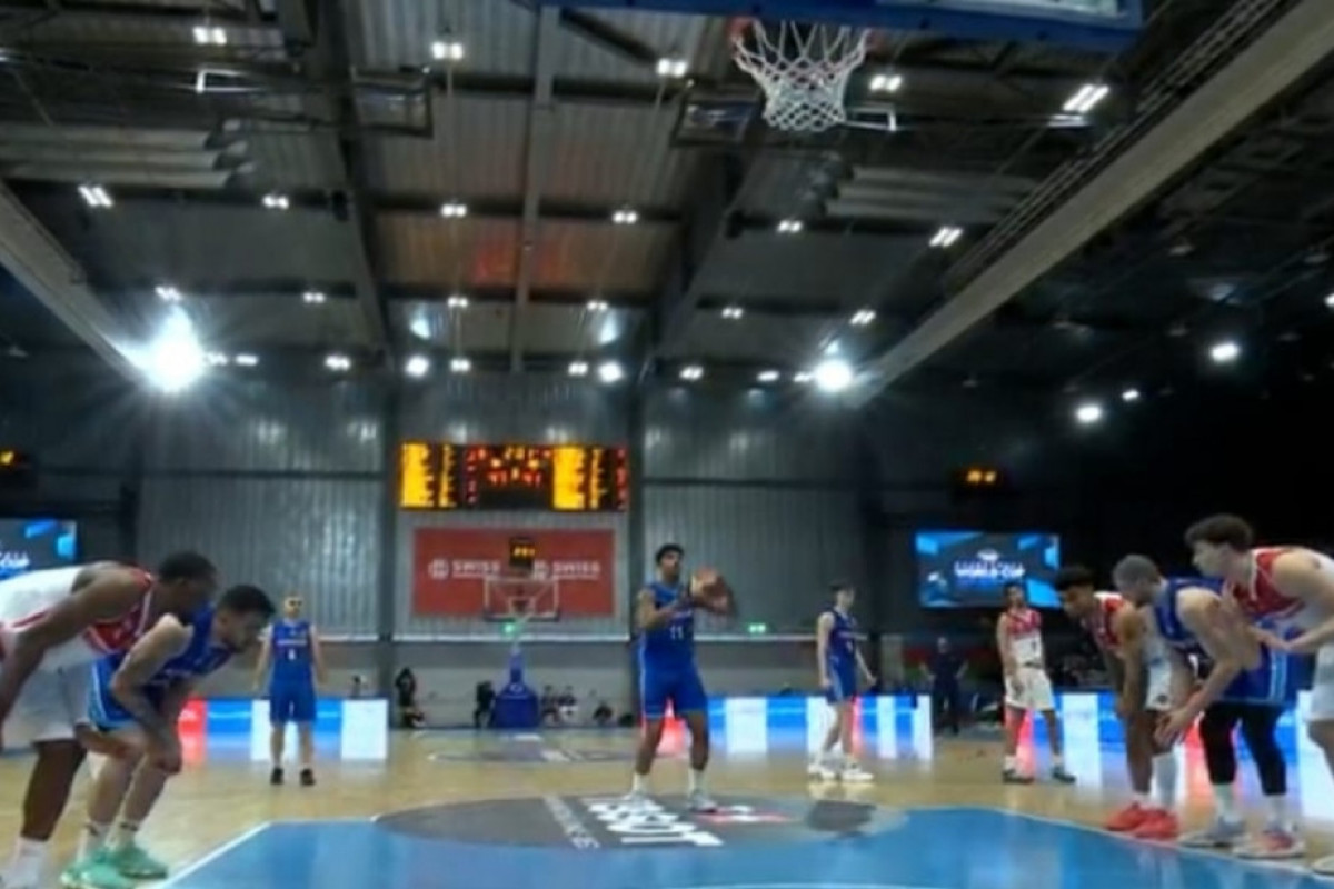 Azerbaijani national basketball team loses to Switzerland