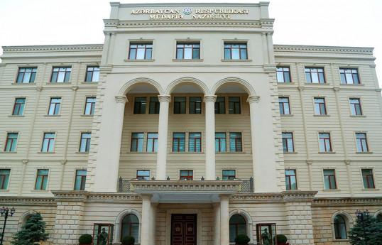 Azerbaijani MoD appeals to military leadership of Armenia