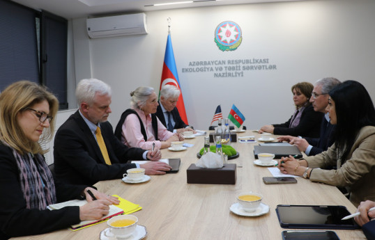 Azerbaijani Ecology minister and US Deputy Special Envoy discuss COP29
