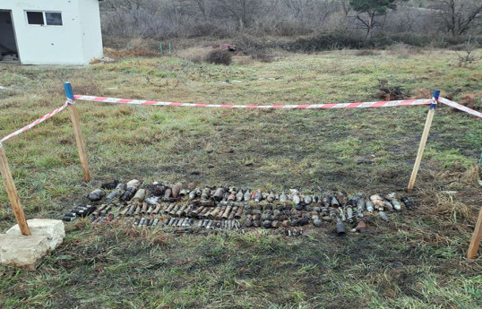 Azerbaijan's MoD found unexploded ordnance in Aghdam region-VIDEO 
