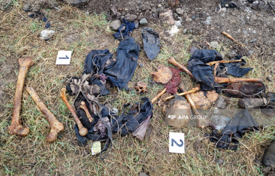 Ombudsman: Discovered mass graves portraying traces of crimes committed by Armenia against Azerbaijanis