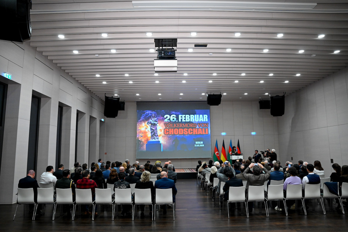 Azerbaijan's Embassy commemorated victims of Khojaly genocide in Berlin -PHOTO