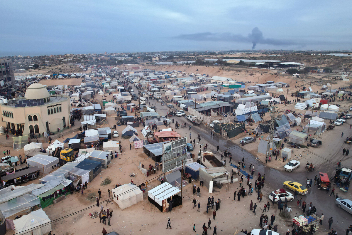 Egypt builds new camp for displaced Palestinians in Gaza