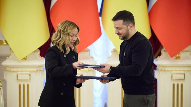 Italy announces bilateral security deal with Ukraine - Vimarsana News