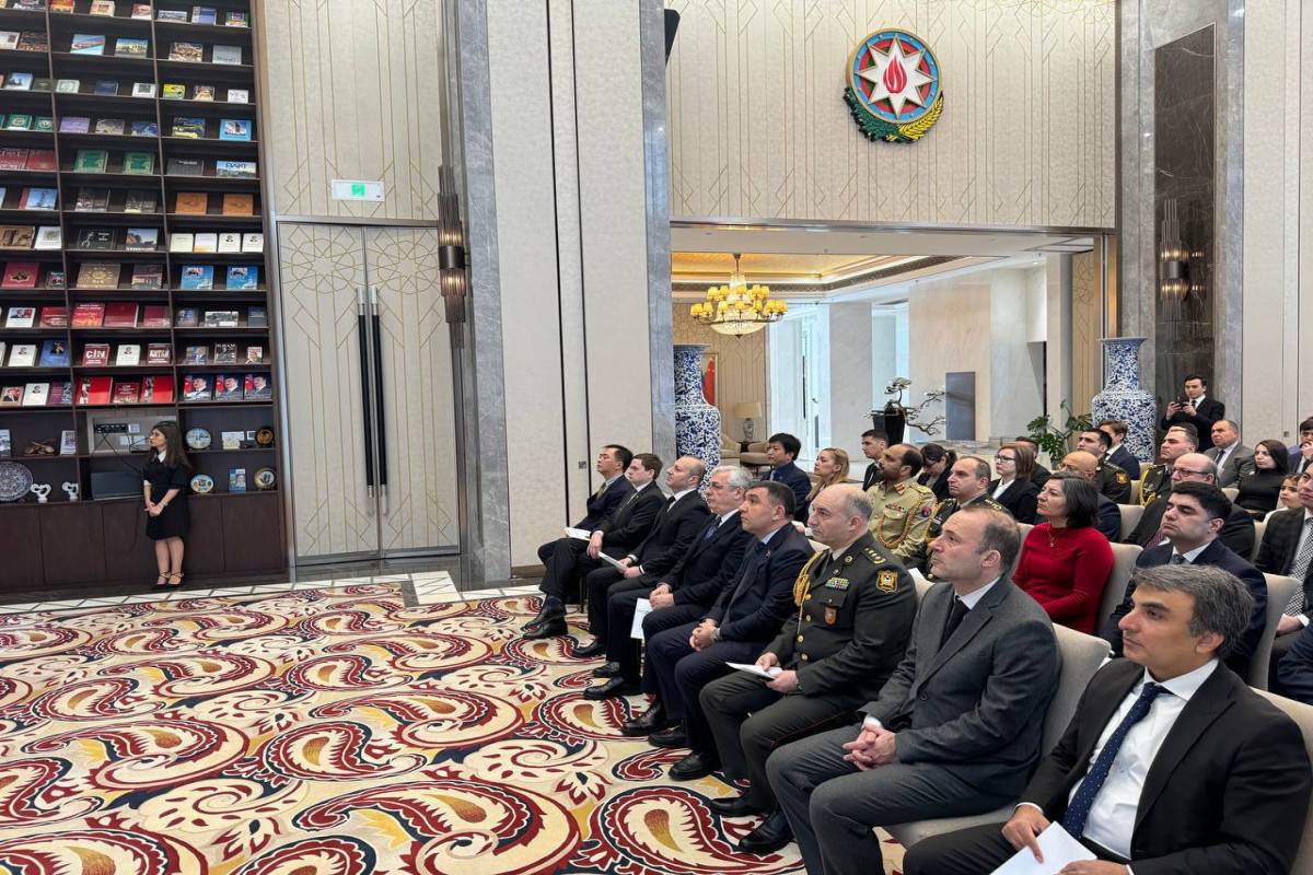 Azerbaijani Embassy in China commemorates Khojaly Genocide-PHOTO 