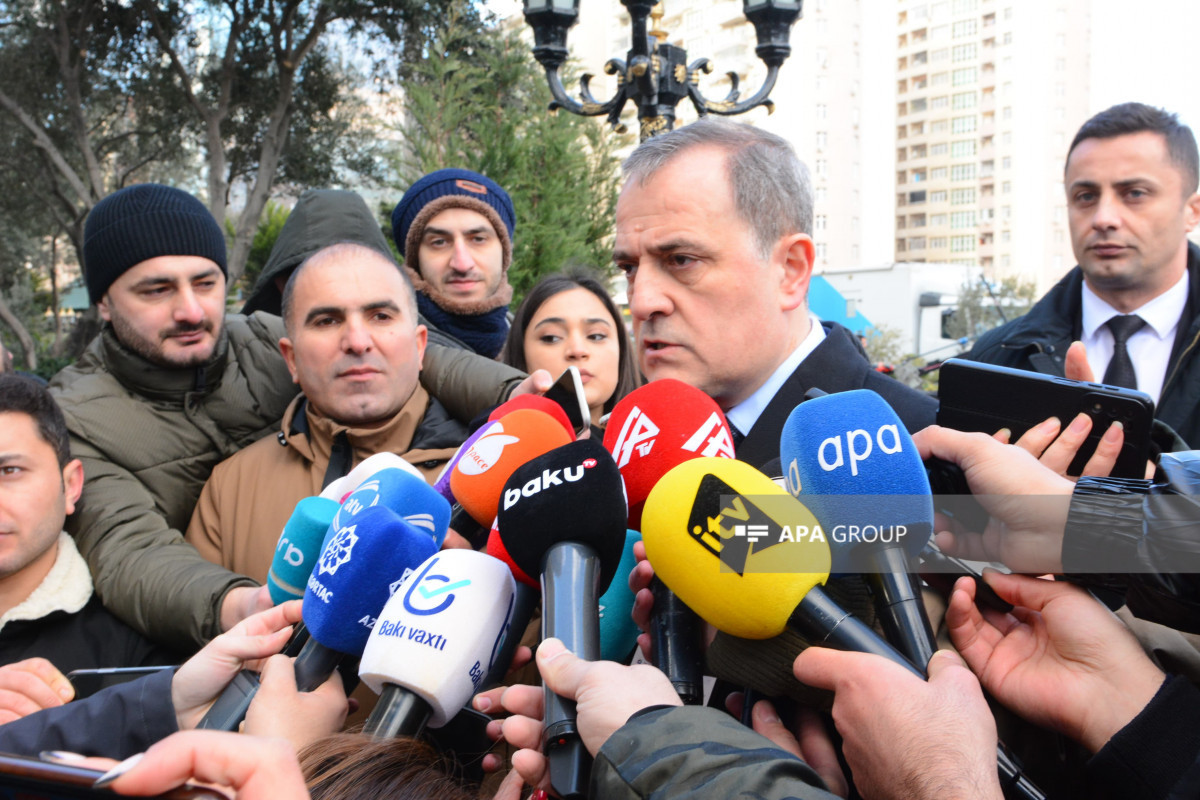 Jeyhun Bayramov, the Minister of Foreign Affairs of the Republic of Azerbaijan