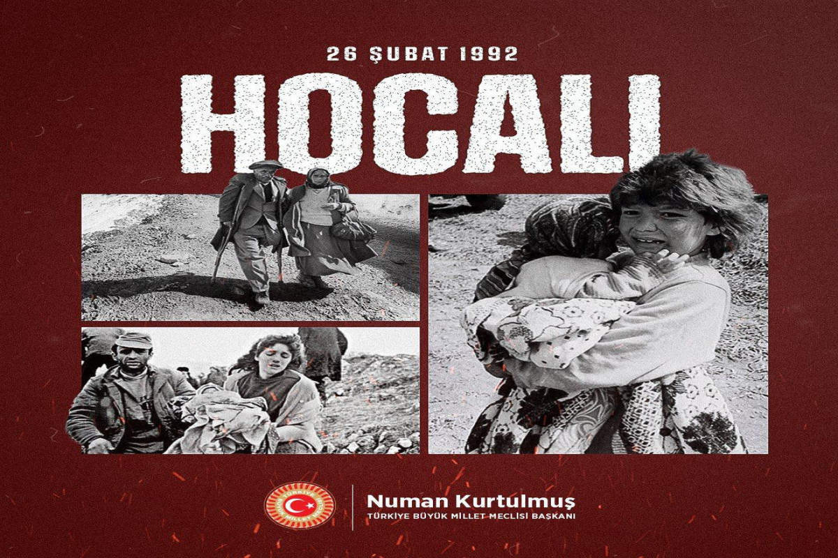 Chairman of Turkish Parliament offers condolences to Azerbaijan regarding Khojaly genocide
