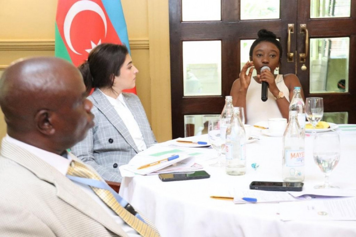 Youth Climate Champion for COP29 Azerbaijan meets with representatives of Kenyan youth organizations