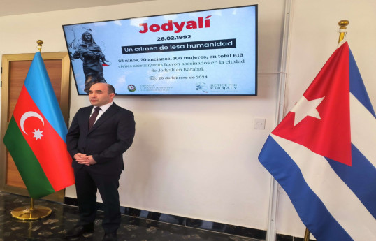 Cuba commemorated the 32nd anniversary of Khojaly genocide