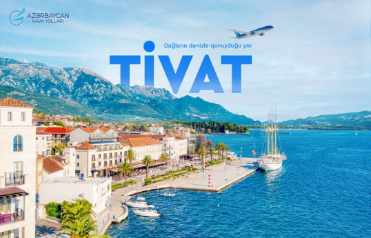 AZAL launches ticket sales for flights to Tivat