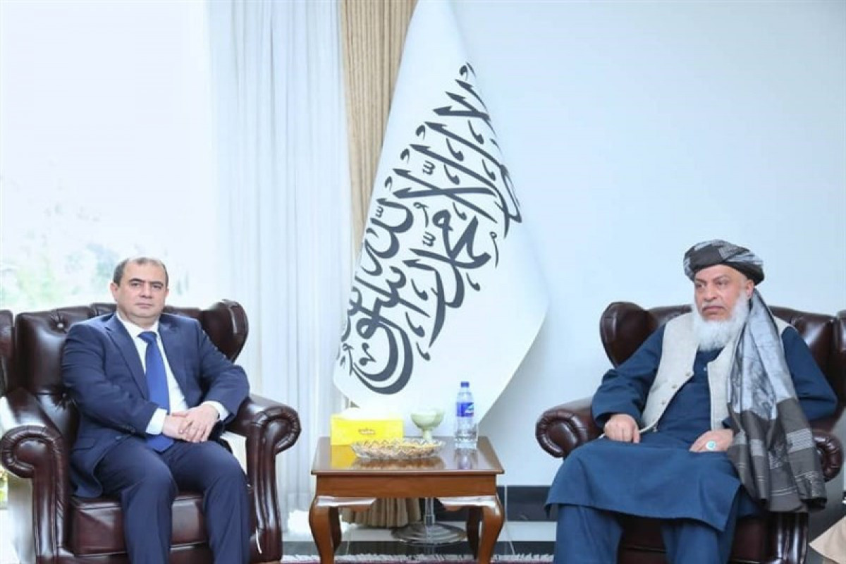 Azerbaijani ambassador met with Deputy Taliban FM