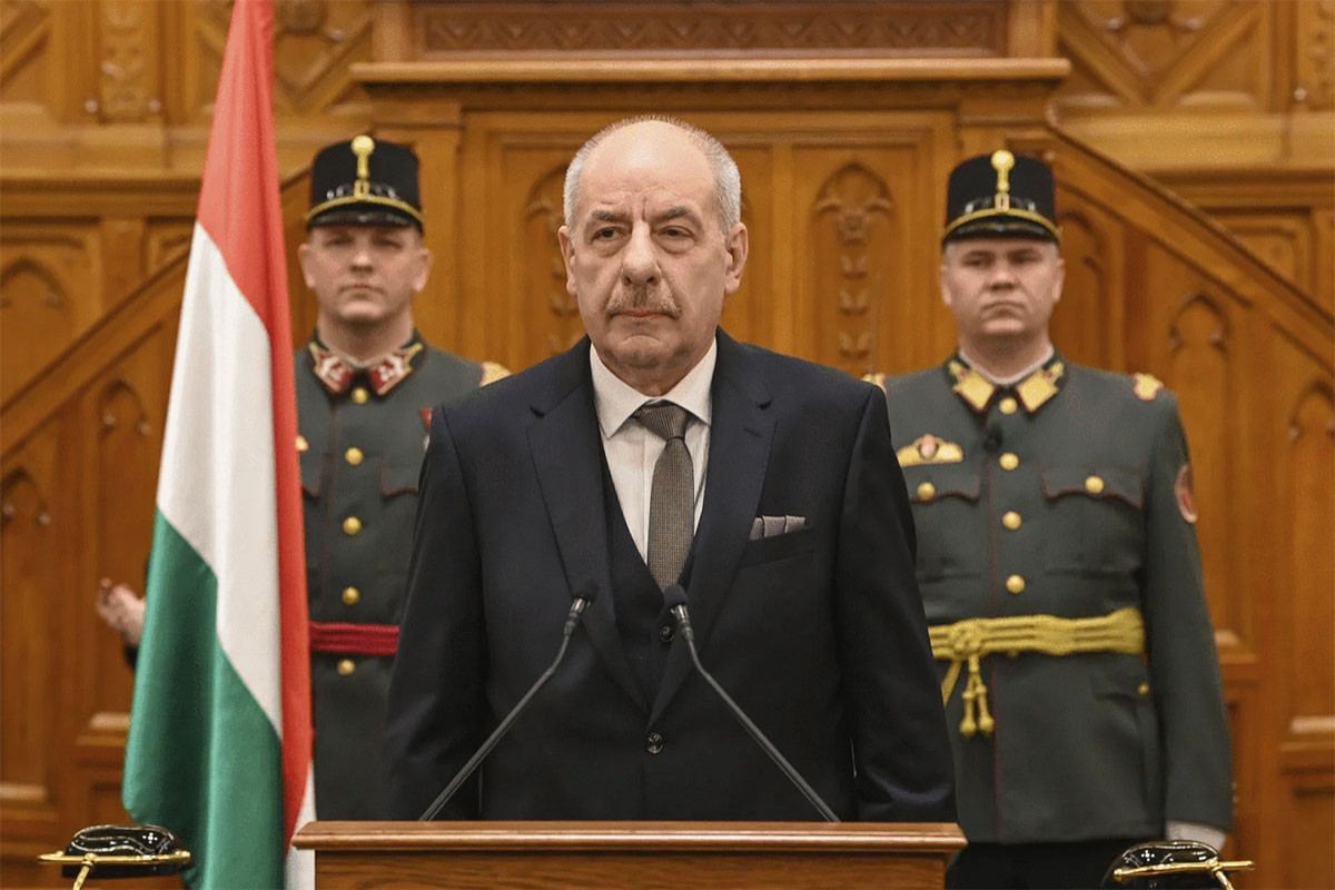 President of Hungary Tamas Sulyok