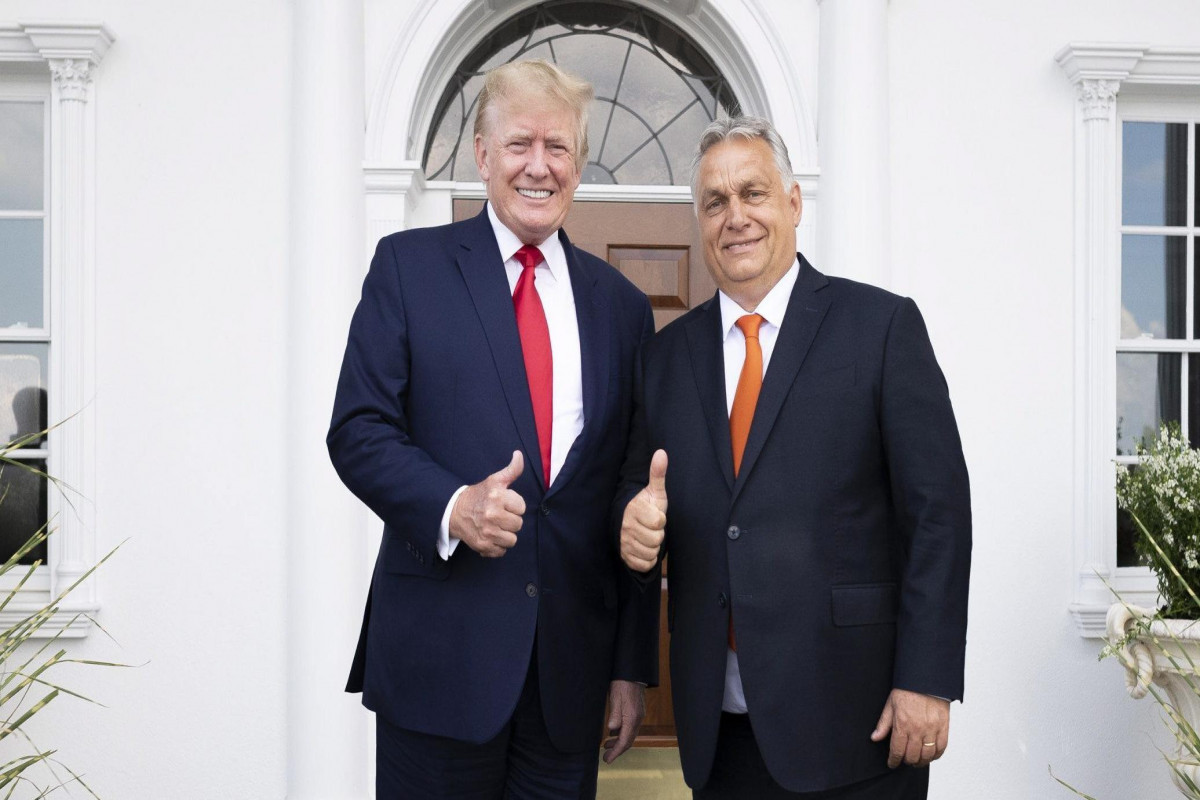 Donald Trump, former U.S. President and Viktor Orbán, Prime Minister of Hungary
