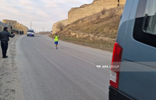 Khankandi-Baku ultra-marathon starts from Khankandi city-PHOTO -VIDEO -UPDATED -2