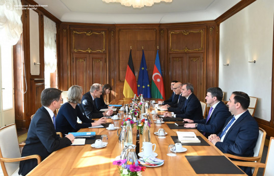 Azerbaijan's top diplomat meets with German State Secretary -UPDATED 