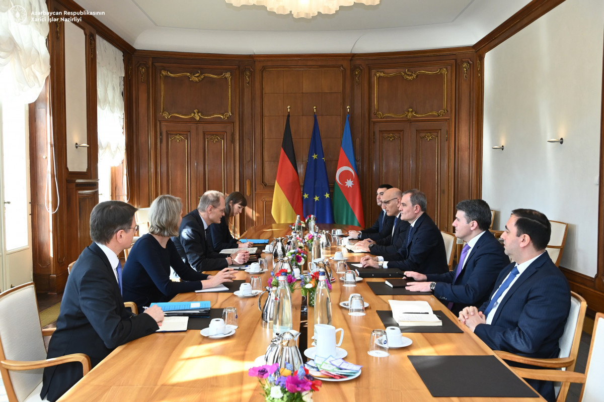Azerbaijan's top diplomat meets with German State Secretary -UPDATED - Vimarsana News