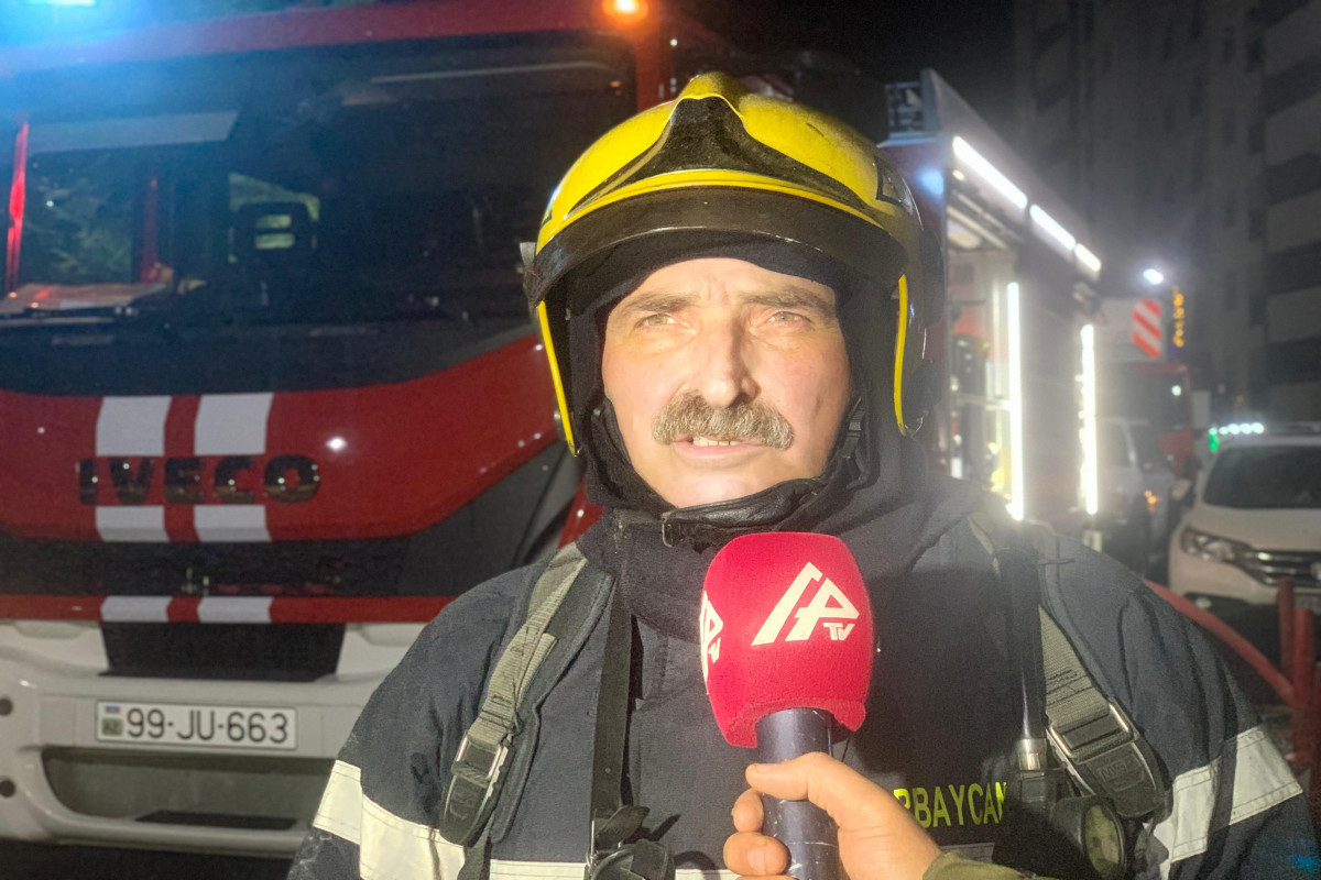 Three got injured in a apartment fire in Baku-PHOTO -VIDEO 