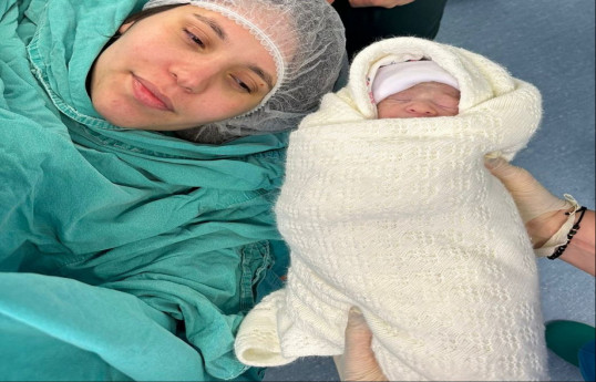Azerbaijan welcomes first child of 2024-PHOTO 