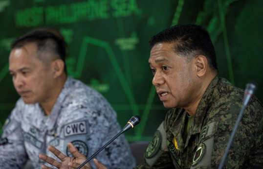 Philippine military says second joint patrol with US underway in South China Sea