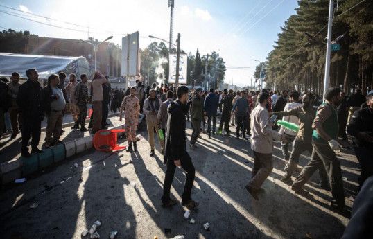 At least 103 killed, 211 injured in 2 blasts near late Iranian commander's burial site-UPDATED-5 