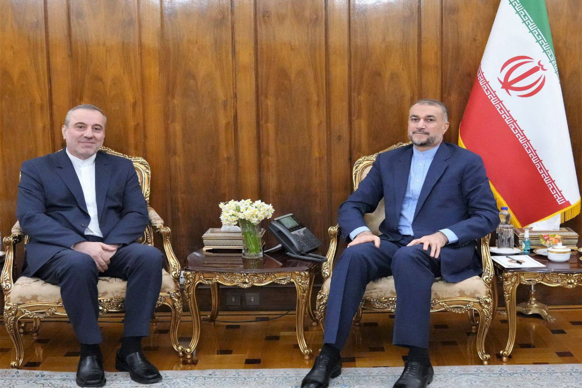 Iranian Foreign Minister receives newly appointed Consul General in Nakhchivan-PHOTO 