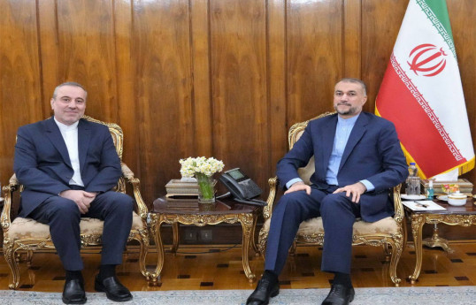 Iranian Foreign Minister receives newly appointed Consul General in Nakhchivan-PHOTO 