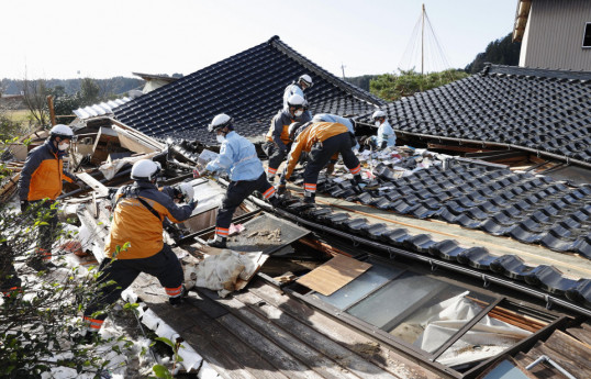 Quake death toll in central Japan tops 80