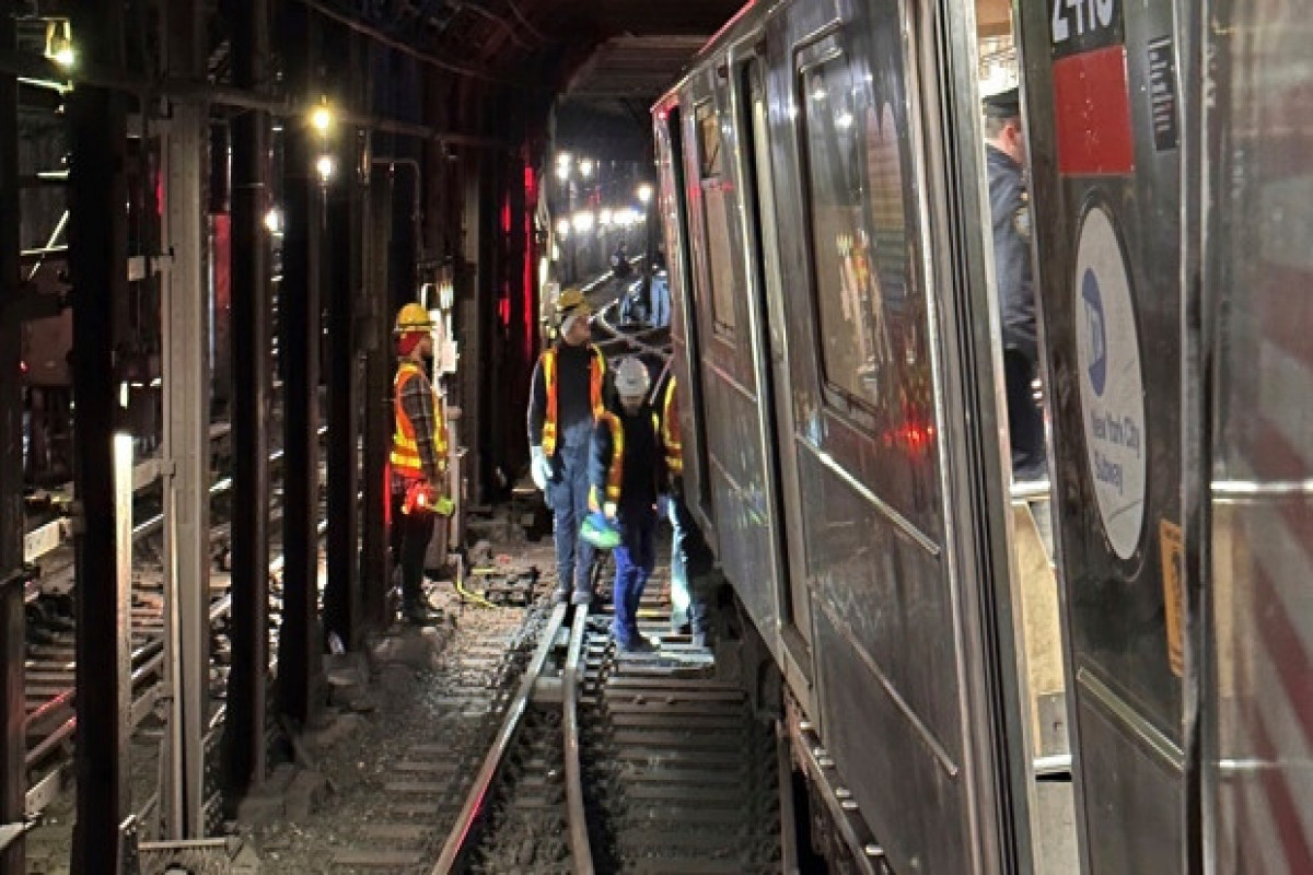 Dozens of people injured in train collision in New York