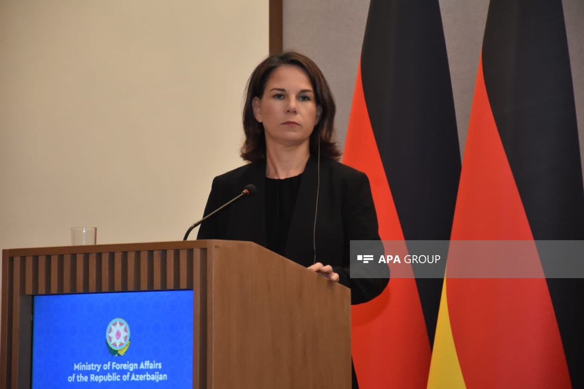 Annalena Baerbock, Federal Minister for Foreign Affairs of Germany