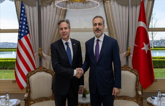 Antony Blinken, U.S. Secretary of State and Hakan Fidan, Minister of Foreign Affairs of Türkiye