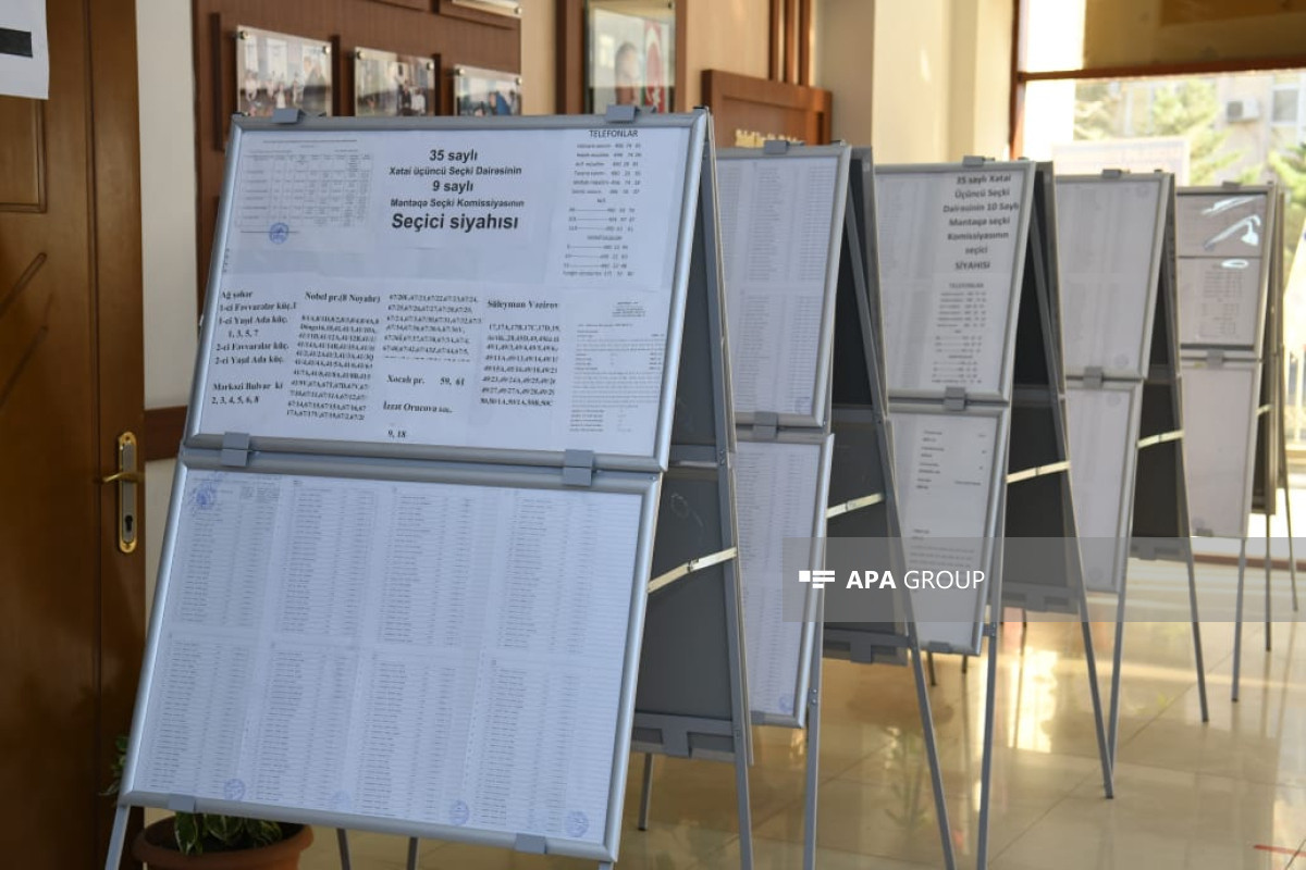 Azerbaijan determines locations to place campaign materials for presidential elections -PHOTO 
