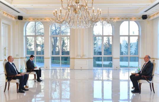 Azerbaijan President receives newly appointed Ambassador of Luxembourg -UPDATED 