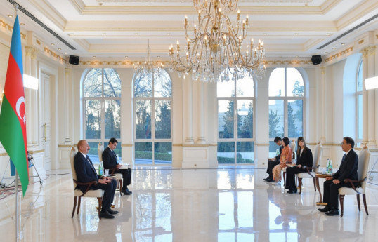 President Ilham Aliyev: There are good opportunities for further expansion of cooperation with Japan