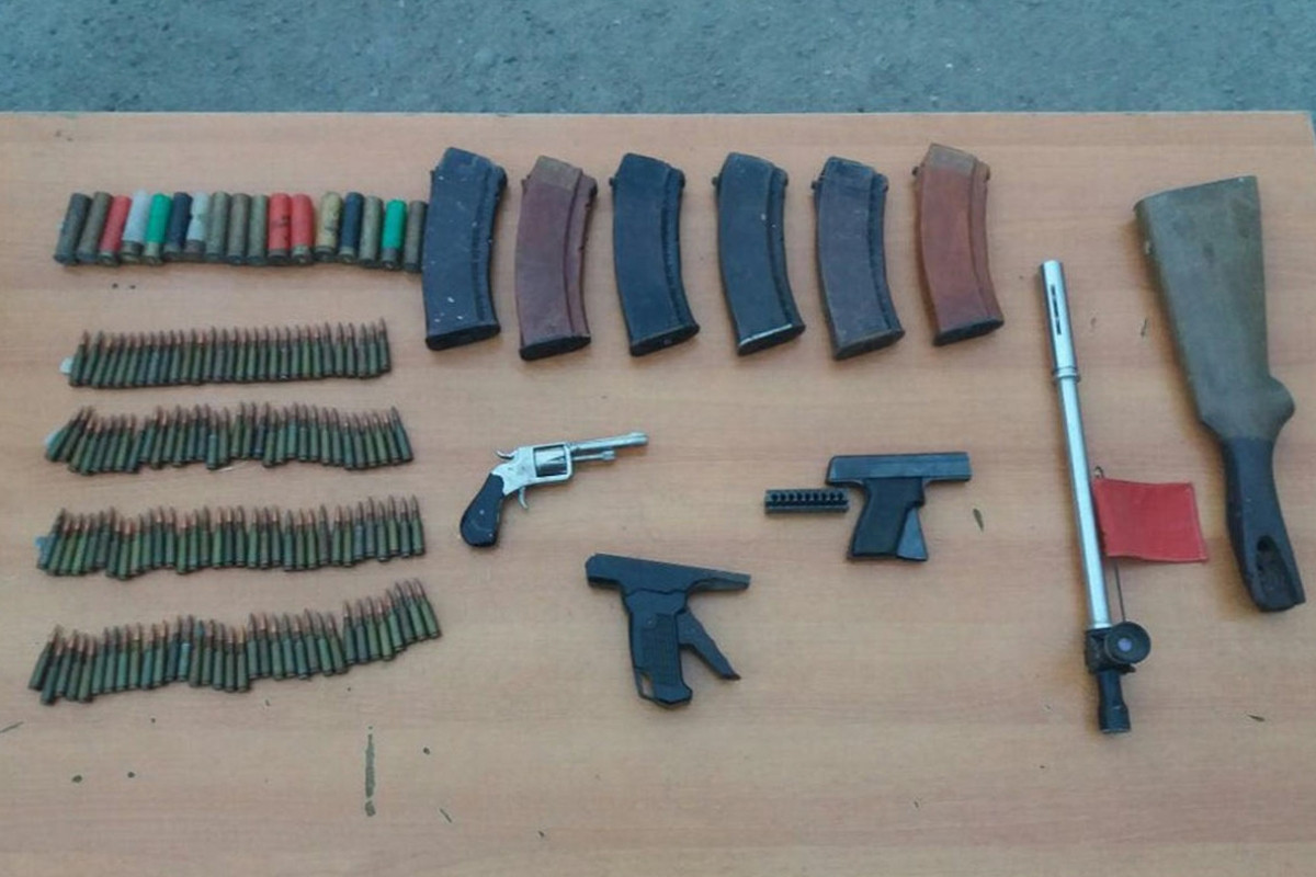 Azerbaijan discovers large amount of weapons and ammunition in Khankandi and Khojaly