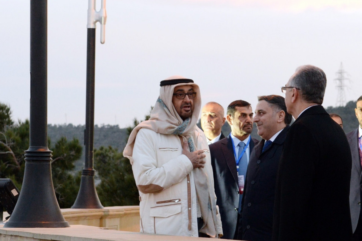 President of United Arab Emirates pays respect to Azerbaijani martyrs - UPDATED 