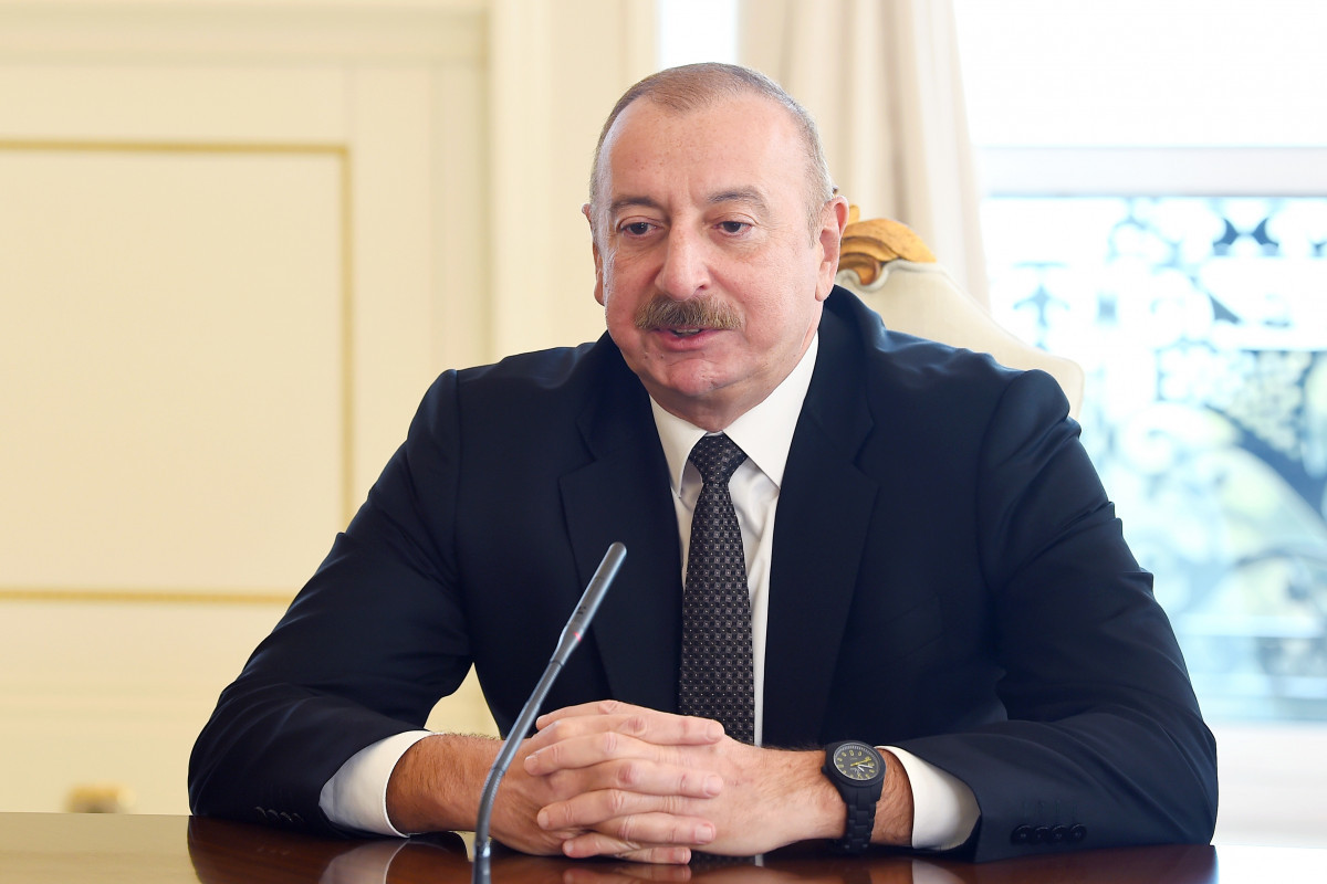 Ilham Aliyev, President of the Republic of Azerbaijan