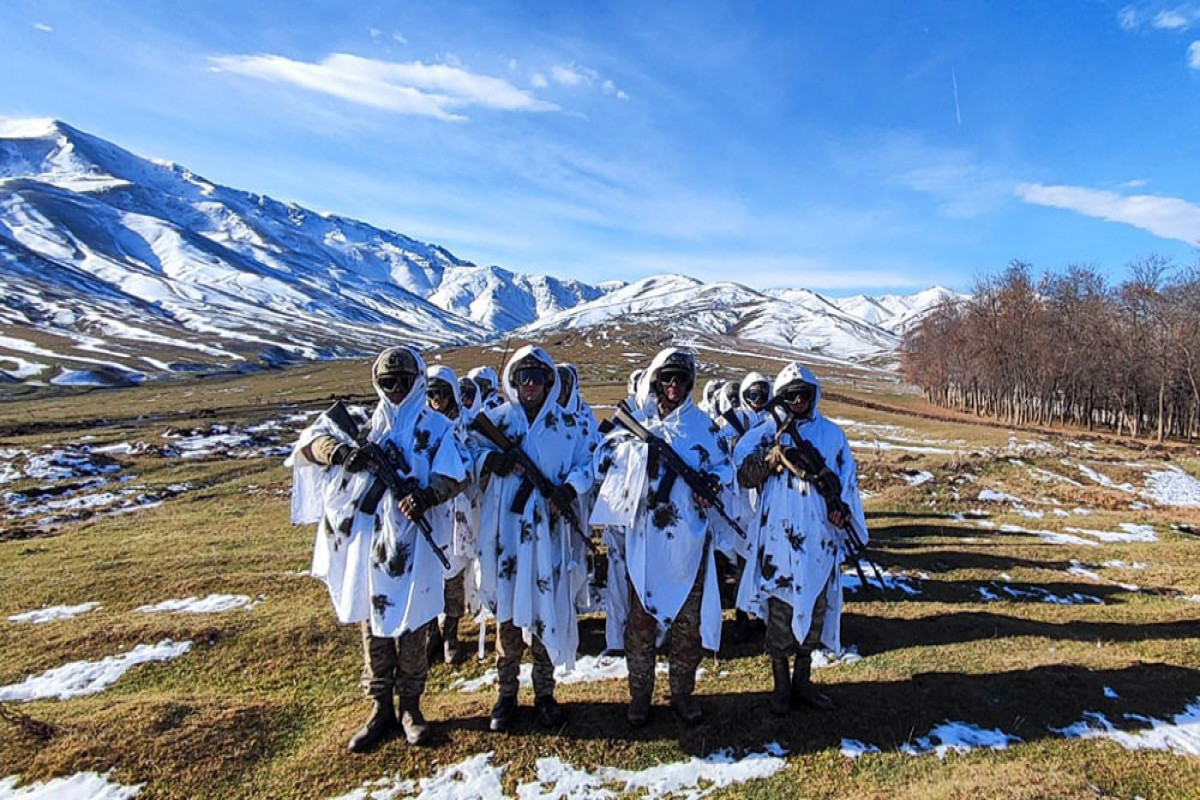 Azerbaijani commandos neutralized temporary shelters of imaginary enemy-PHOTO 