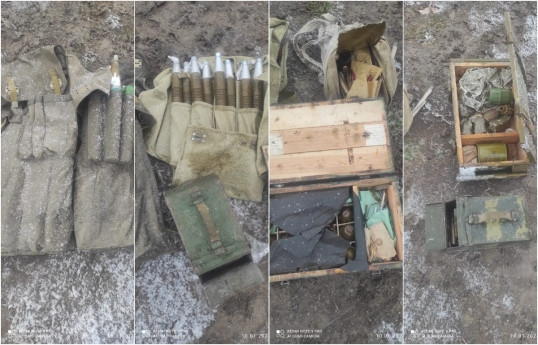 Azerbaijani police found ammunition in Khojavend