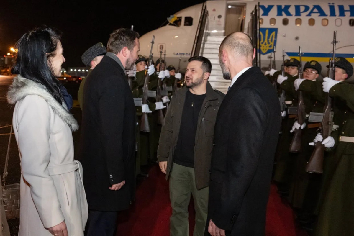 Zelensky arrives in Estonia as tour of Baltic states continues