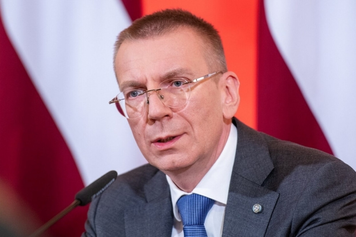 President of the Republic of Latvia Edgars Rinkēvičs