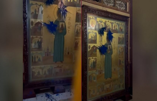 Georgian Patriarchate comments on depiction of Stalin on icon of St. Matrona