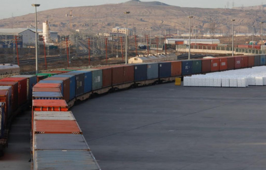 Volume of containers transported by railways in Azerbaijan increases by 30%