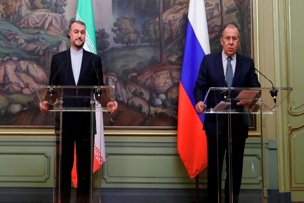 Russia, Iran top diplomats discuss Middle East