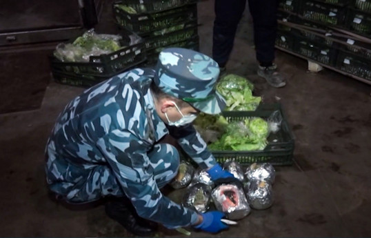 Azerbaijan prevents transit of 90 kg of drugs from Iran to Russia-PHOTO 
