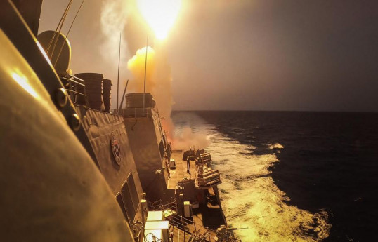 US-owned cargo ship was hit by Houthi missile, CENTCOM says-UPDATED 