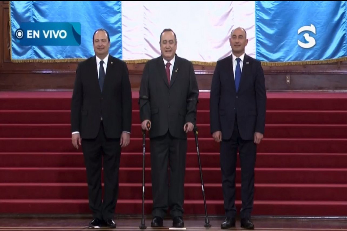Azerbaijan was represented at inauguration ceremony of Guatemalan President