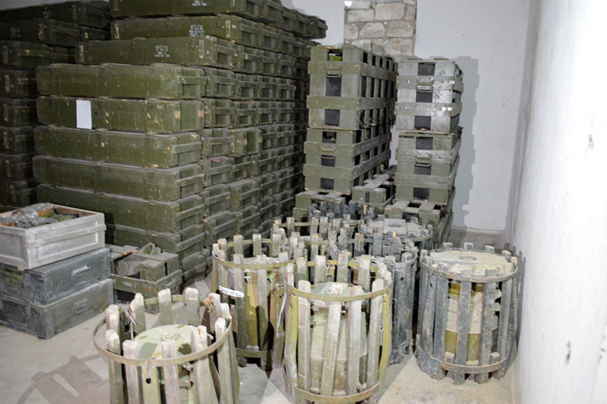 Another ammunition storage found in Garabagh region-VIDEO 