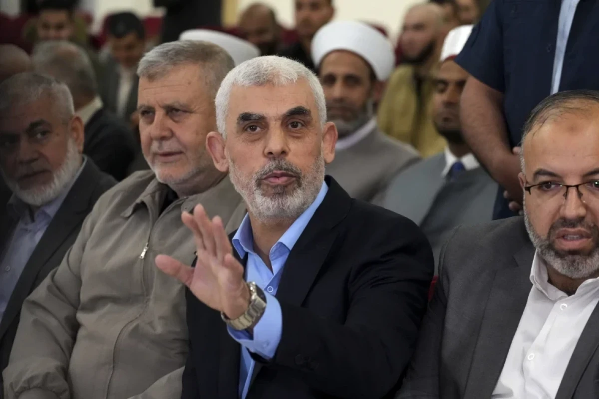 Hamas political leader Yahia Sinouar