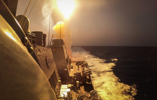 Houthis claim responsibility for attack on US merchant ship